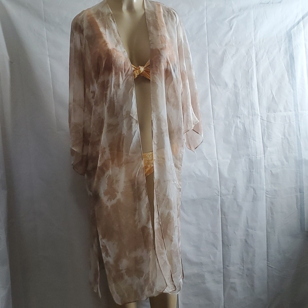 NWT Somona sheer, lightweight Cover-Up Kimono Size O/S